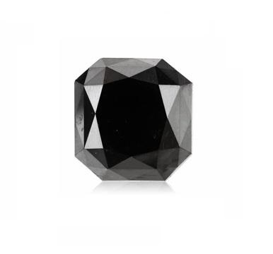 Black Memorial Diamond Asscher Cut 1.00ct