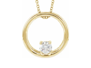 Yellow Gold Pendant Setting