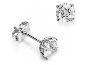 White Gold Earring