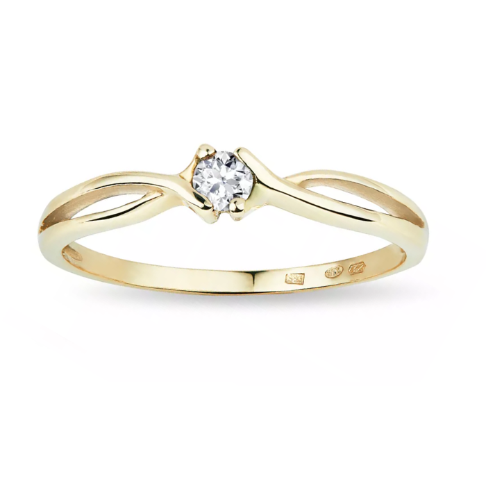 Gold Ring Settings - Yellow #10774, #10367, White #10465 - Image 2