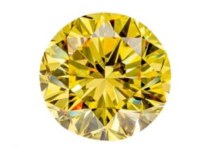 Yellow Memorial Diamond Round Cut 0.25ct, Setting (12.5% Down Payment)
