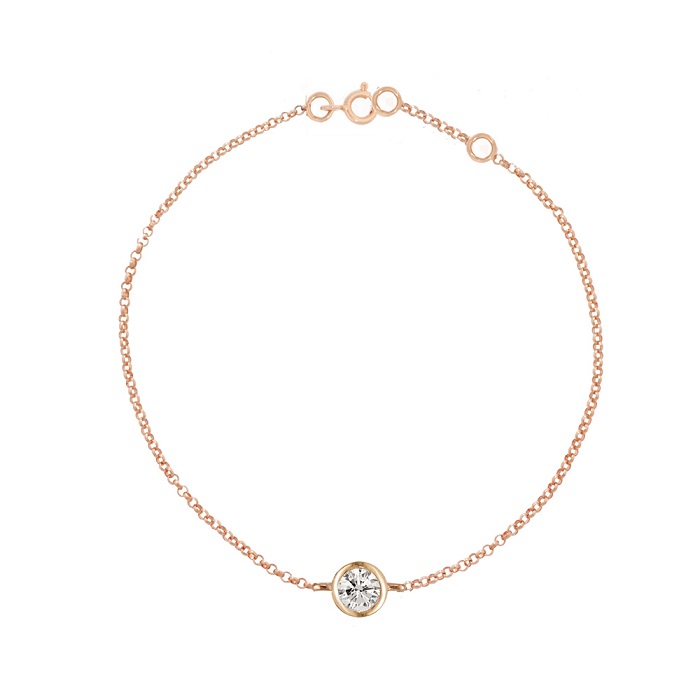 Bezel Chain Bracelet