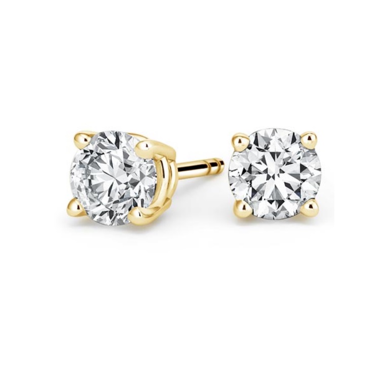 Prong Stud Earrings