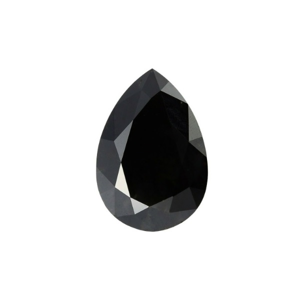 Black Memorial Diamond Pear Cut 0.36ct