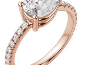 Rose Gold Ring Setting