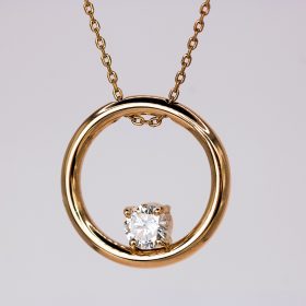 Ashes to Diamonds - Beautiful Diamond Pendant
