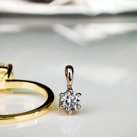 Ashes to Diamonds - Beautiful Golden Ring And A Beautiful Pendant