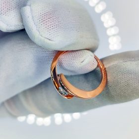 Ashes to Diamonds -  Beautiful Golden Ring With A Small Diamond