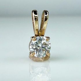 Ashes to Diamonds - Beautiful Pendant With A Colorless Diamond