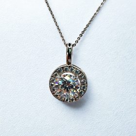 Ashes to Diamonds - Beautiful Pendant With a Necklace