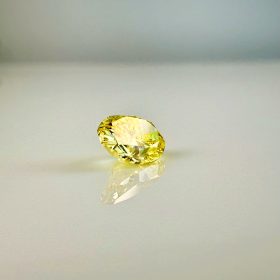 Ashes to Diamonds - Big Beautiful Yellow Diamond - Side View