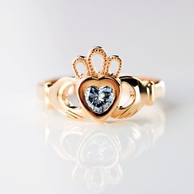 Ashes to Diamonds - Stunning - Beautiful Golden Ring