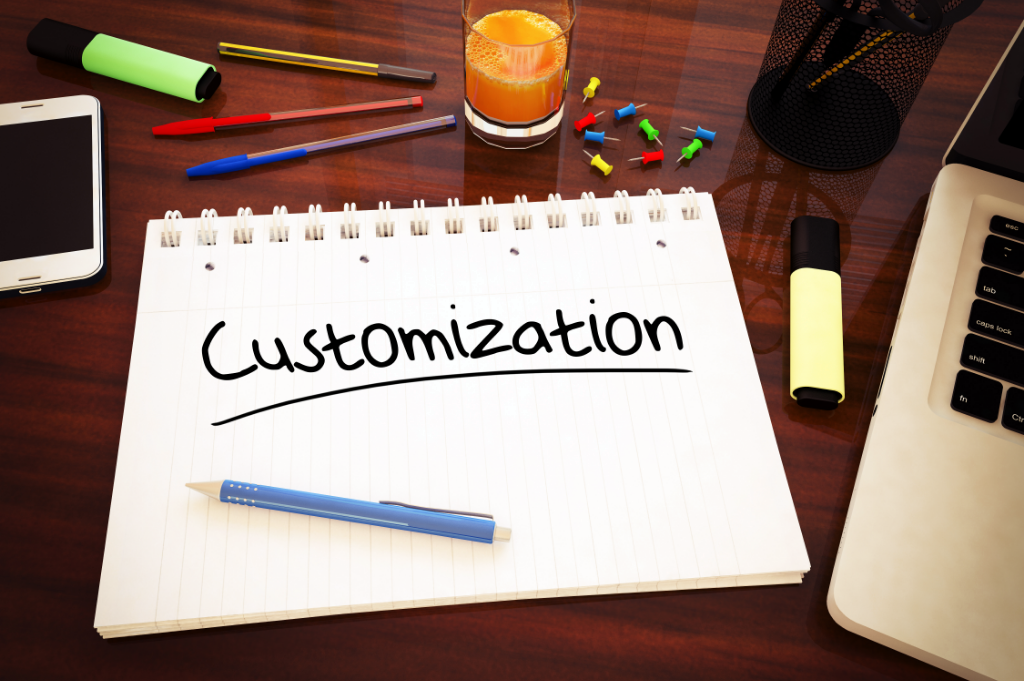 Customization Text Written on Paper