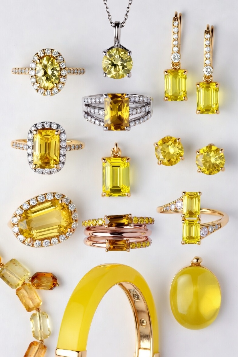 Yellow Gemstones - Different Jewelry Options