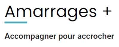 amarrages, accompagner pour accrocher à l'Institut Sainte-Claire