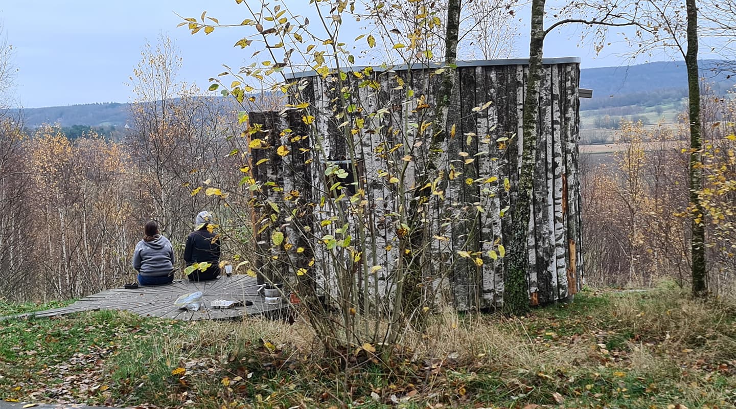 birch shelters