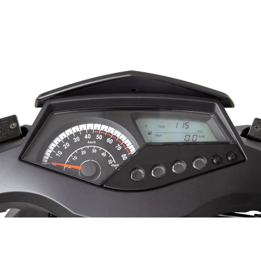 Moped Viarelli Forza mattsvart Klass 1 - 45 km/h - Bild 10