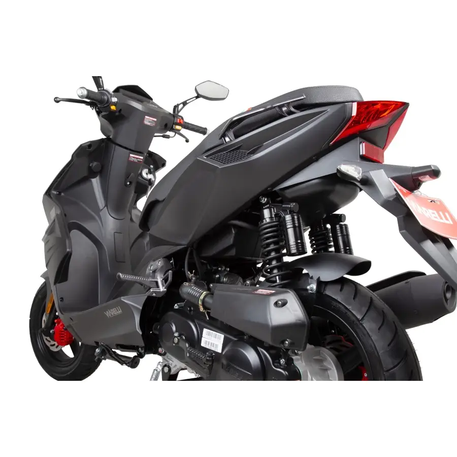 Moped Viarelli Forza mattsvart Klass 1 - 45 km/h - Bild 5