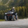 GOES TERROX 1000 PRO HIGHLANDTekniska specifikationer LxBxH (mm) 2460x1288x1440/1453 (PRO) Tändsystem ECU Markfrigång (mm) 300 / 312 (PRO) Transmission CVT Hjulbas (mm) 1480 2WD/4WD 2WD/4WD/4WD lock Tjänstevikt (kg)* 486 Servostyrning Ja Max lastvikt (kg)* 300 Bromsar fram/bak Hydraulisk skivbroms Tankvolym (L) 26 Hjulupphängning Dubbel A-arm/pendel Motortyp V-twin, 4-takt Stötdämpare Olja (Std) / Gas (PRO) Cylindervolym 963cc Däck fram/bak DXB-D(”) 27(28)X9.00-14/27(28)X11.00-14 Kylsystem Vätskekyld Fälgar Aluminium / Bead-lock (PRO) Max vridmoment (nm/rpm) 85/5500 Instrumentering 8” MMI Maxeffekt (kw/hk) 63kw/86hk Färg Nebula Black, Granite Ridge Diff lock bak Nej (Std) / Ja (PRO) Registreringsform Terräng, Traktor B Bränslesystem EFI - Bild 11