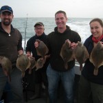 Plaice, Tom, Steph and friends, 1st September 2012