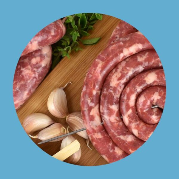 easy meal kit giuseppe roberti salsicciamo sausages italian sausage salsiccia london meat production pork suino sicilian tuscan calabrian classic fresh food banger traditional luganega lucanica uk made food fresh polpette meatballs mince pizza ingredients lovers uk manufacturing made in britain toscana siciliana calabrese sale e pepe