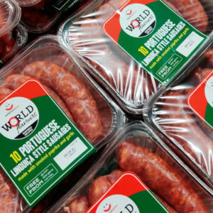 giuseppe roberti salsicciamo sausages italian sausage salsiccia london meat production pork suino sicilian tuscan calabrian classic fresh food banger traditional luganega lucanica uk made food fresh polpette meatballs mince pizza ingredients lovers uk manufacturing made in britain toscana siciliana calabrese sale e pepe