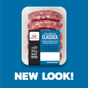 giuseppe roberti salsicciamo sausages italian sausage salsiccia london meat production pork suino sicilian tuscan calabrian classic fresh food banger traditional luganega lucanica uk made food fresh polpette meatballs mince pizza ingredients lovers uk manufacturing made in britain toscana siciliana calabrese sale e pepe