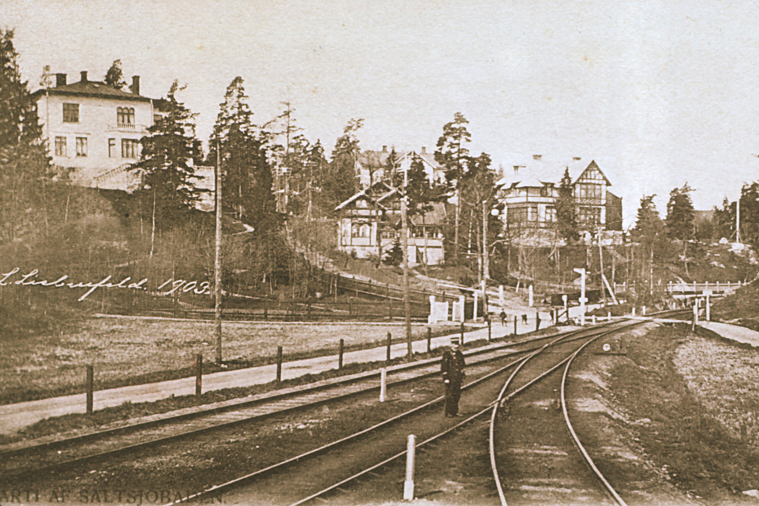 SRL296 Järnvägen med Ringparksvägen 1903