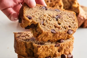 bananbrød med sjokolade bilde