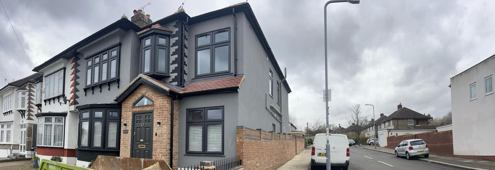 Double storey side and rear extension