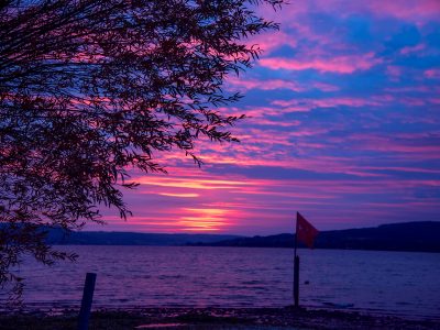 Sonnenuntergang am Bodensee