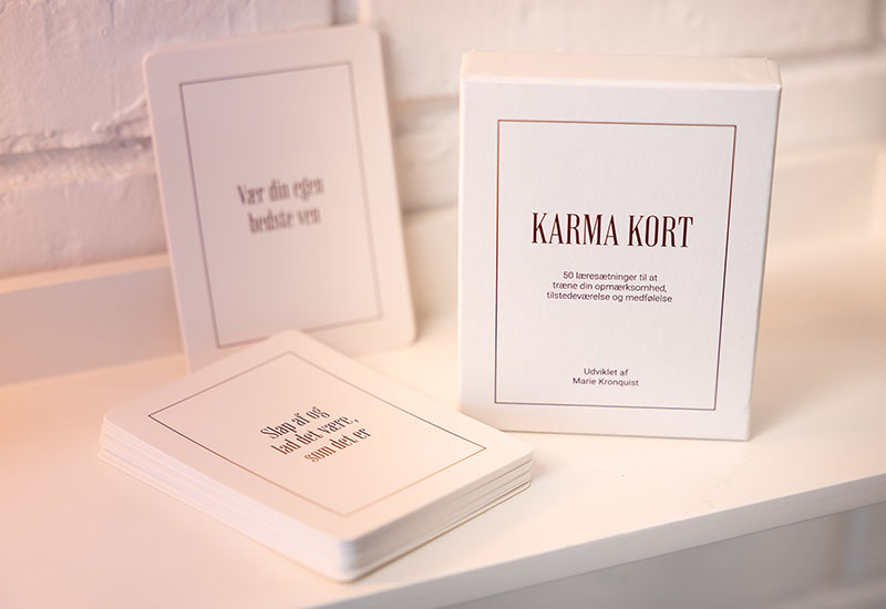 Velkomstgave – Karma Kort Velkomstgave – Karma Kort