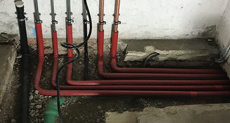 Sanitärarbeit