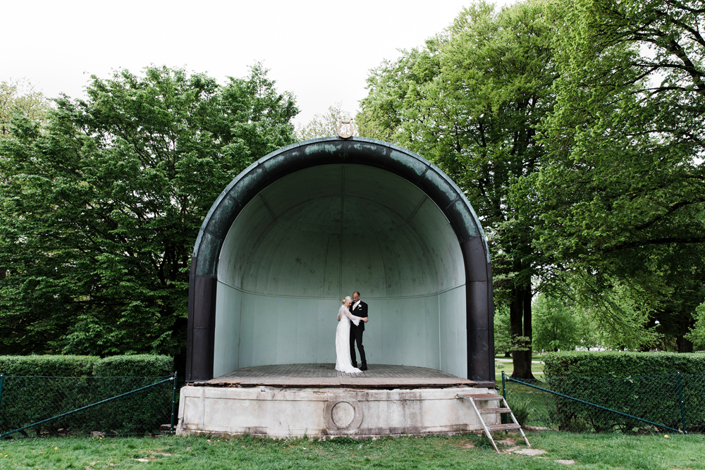 Bröllopsfotograf Helsingborg Rammlösa brunnspark