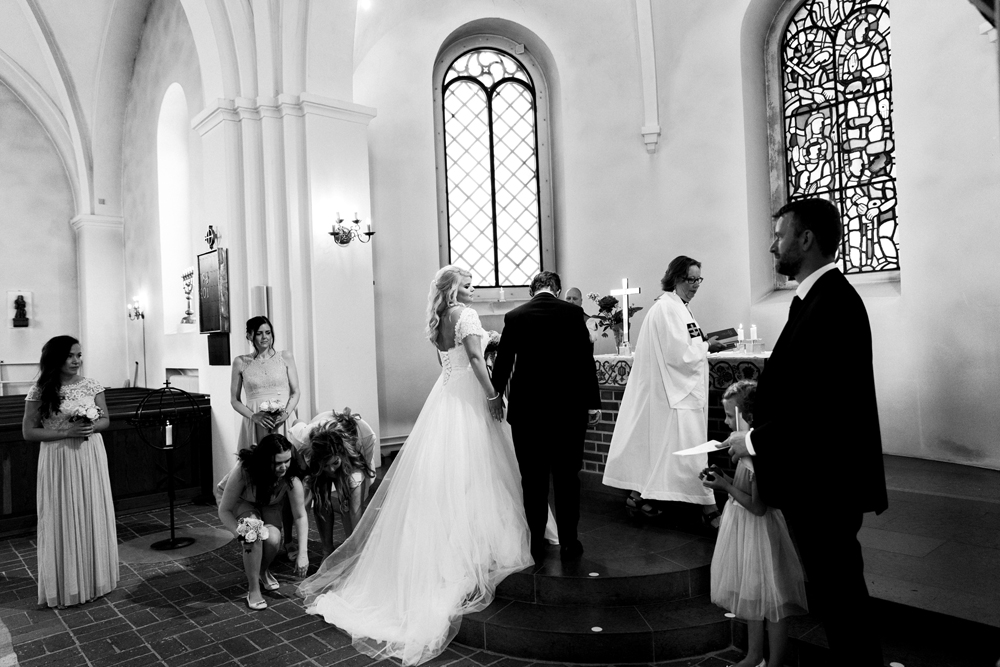 Bröllopsfotograf Malmö Husie kyrka