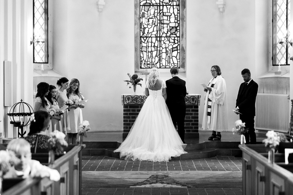 Bröllopsfotograf Malmö Husie kyrka