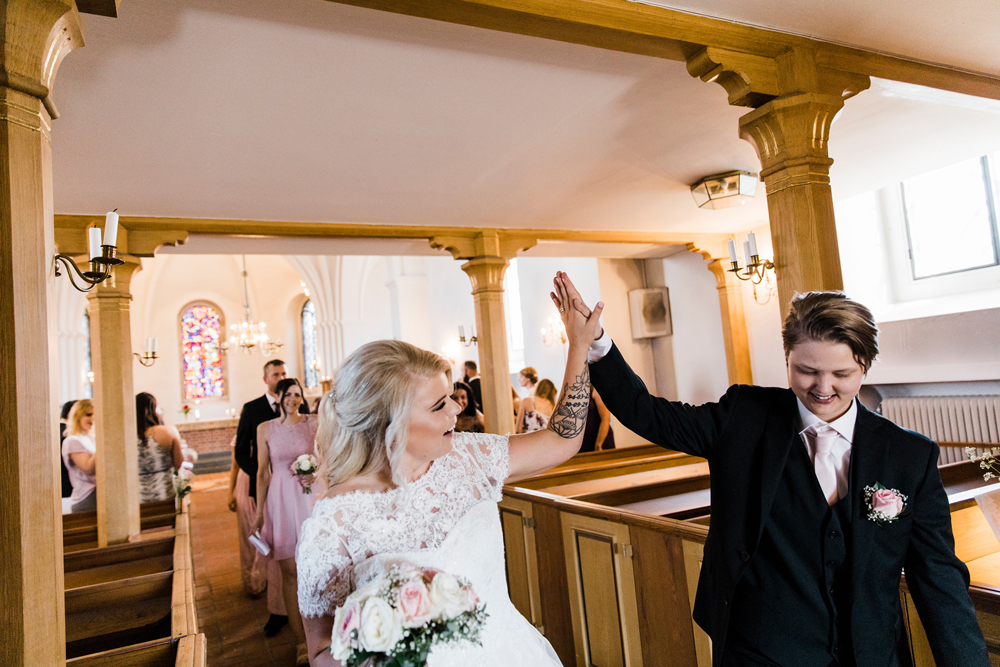 Bröllopsfotograf Malmö Husie kyrka