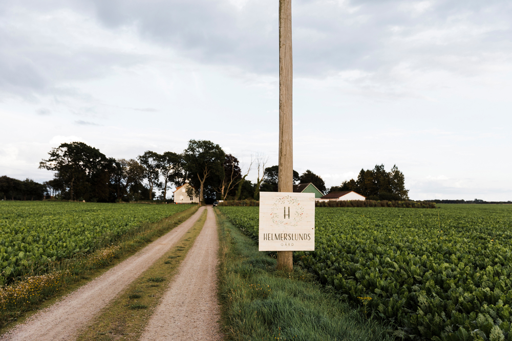 Bröllopsfotograf på Helmerslunds gård