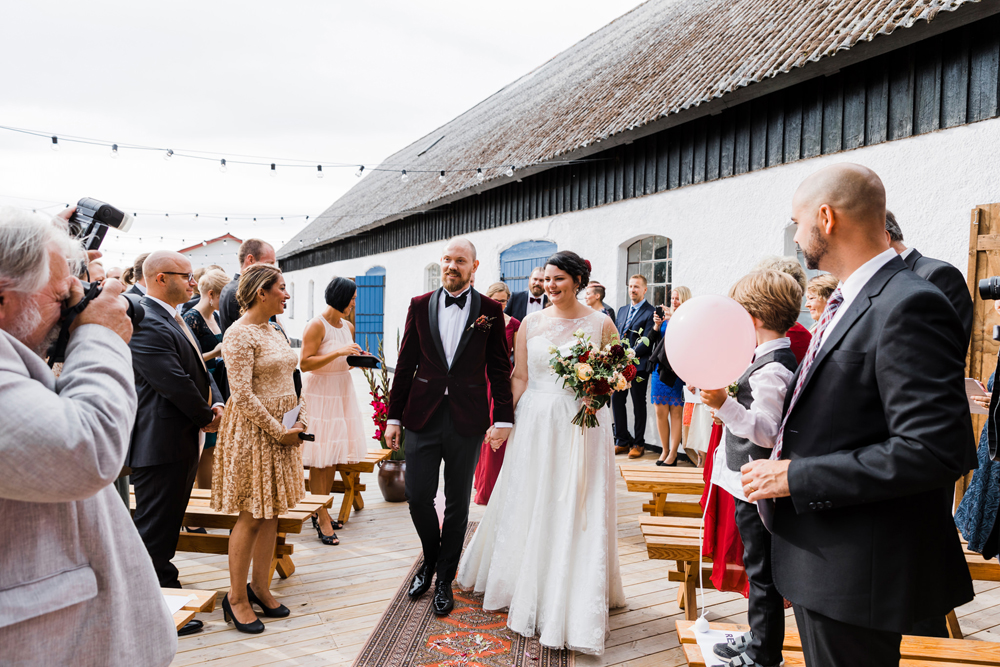 Bröllopsfotograf på Helmerslunds gård