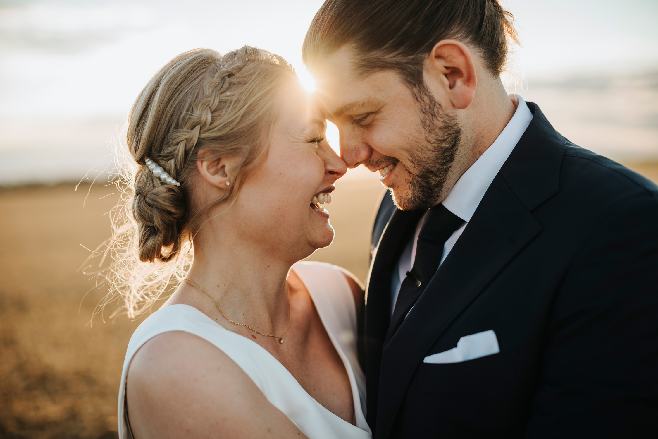 Anna & Adam – Lantligt bröllop på Lillegård