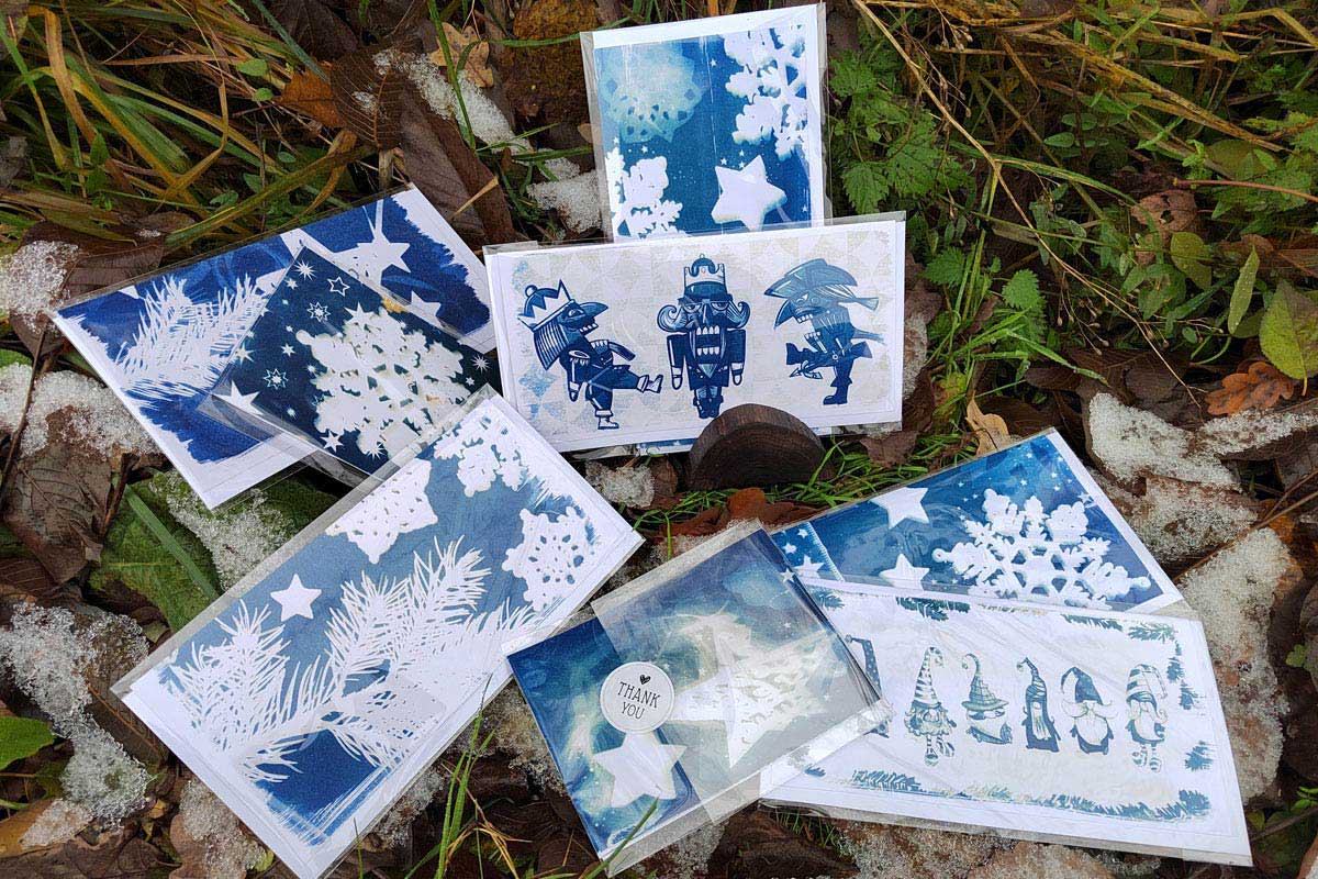 sarah-benko-cyanotypie-weihnachten-handmadecards-gibt-blueprint-1200px