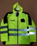 SAR Werkjas, geel met reflectie