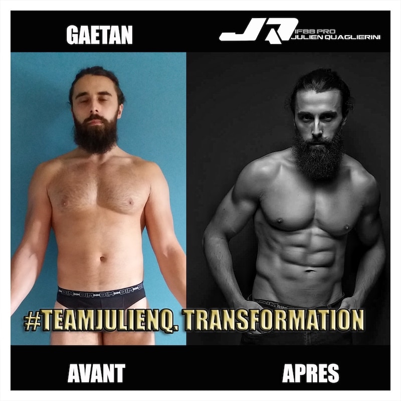 musculation avant apres