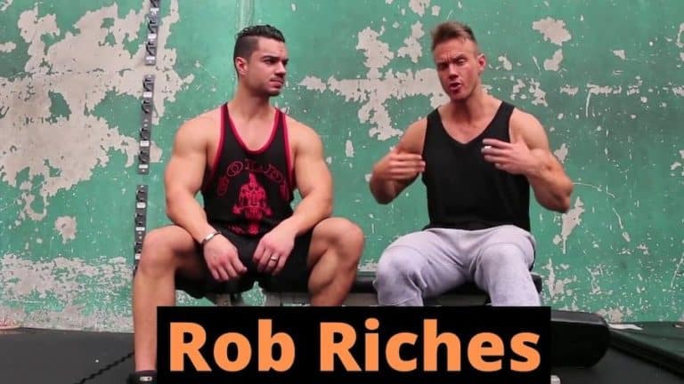 I train with Rob RICHES at gold's Gym