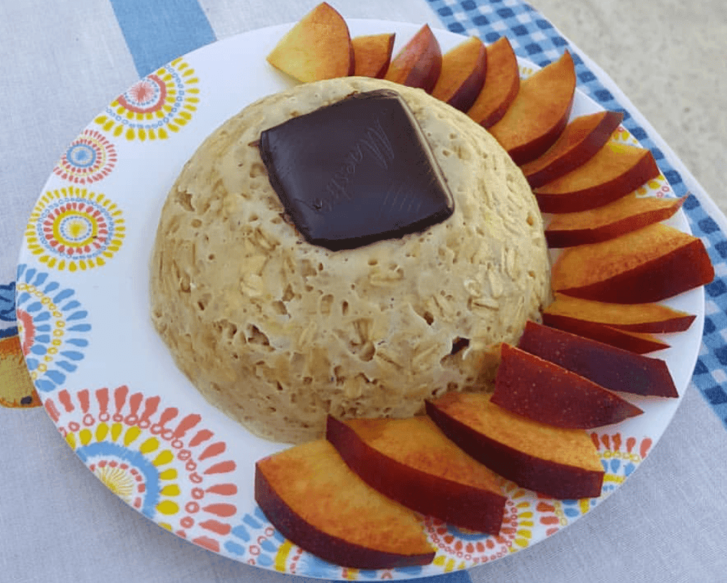 oatmeal bowl cake