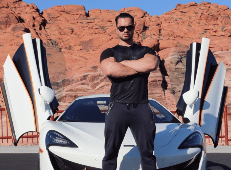 I test the mclaren 570s in the desert in las vegas