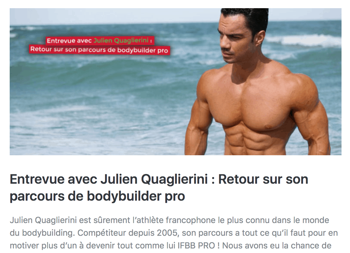 interview julien quaglierini