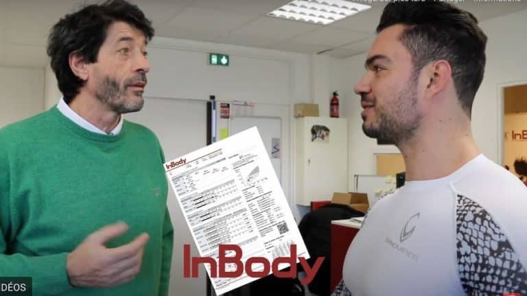 Calculate my body fat with the inbody 770