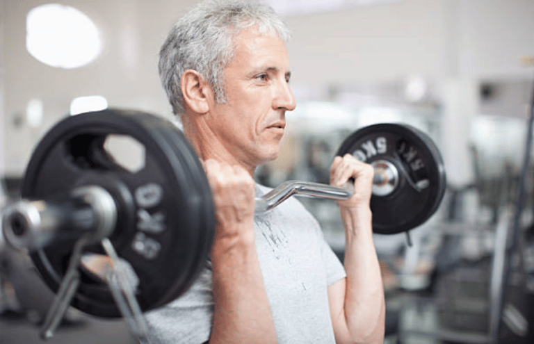 How to build muscle after 40?