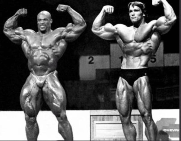 arnold schwarzenegger and ronnie coleman